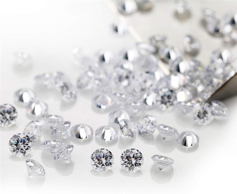 Ningxun Tiny Size 500pcs 0.7-3mm Cubic Zirconia Loose Stones 5A White Color Faced Cut Pointed Back CZ Gemstone Synthetic For Jewelry Setting - Image 3